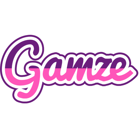 Gamze cheerful logo