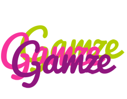 Gamze flowers logo