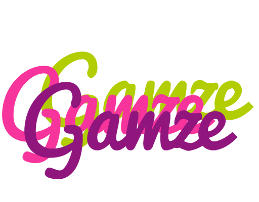 Gamze flowers logo