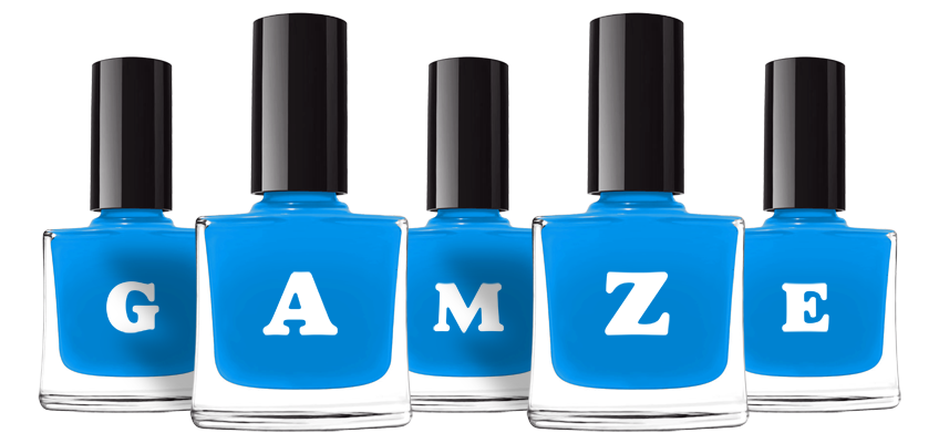 Gamze glossy logo