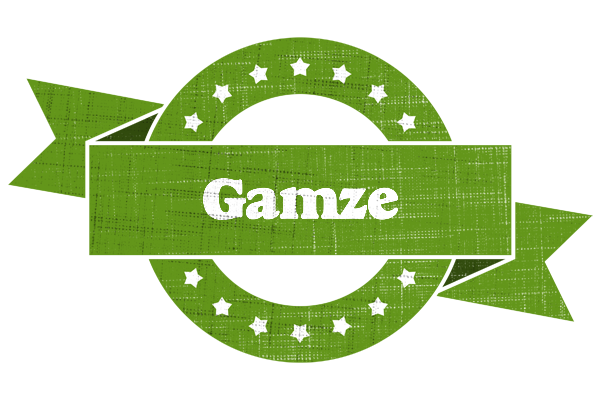 Gamze natural logo