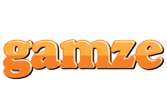 Gamze orange logo