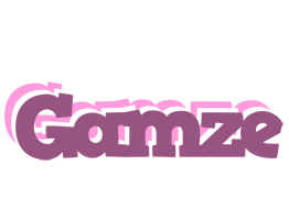 Gamze relaxing logo