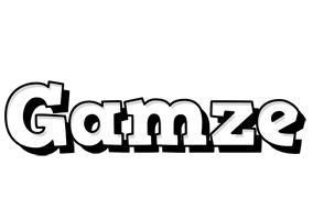 Gamze snowing logo