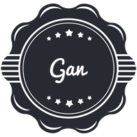 Gan badge logo