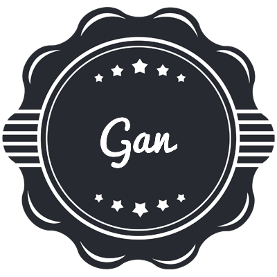 Gan badge logo