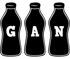 Gan bottle logo