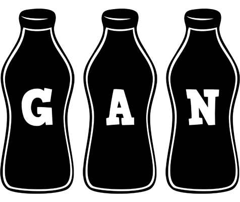 Gan bottle logo
