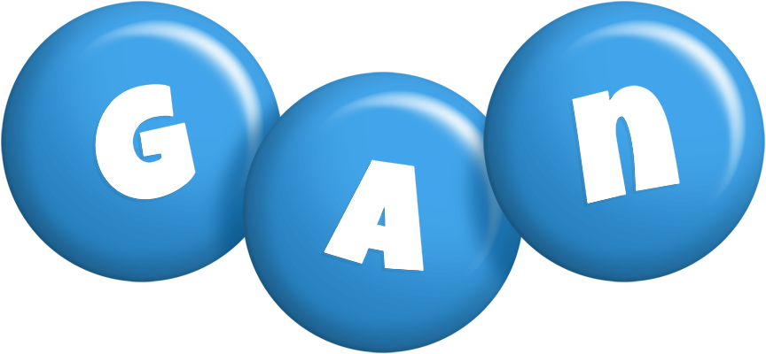 Gan candy-blue logo