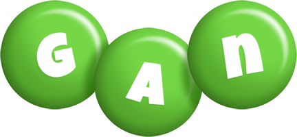 Gan candy-green logo