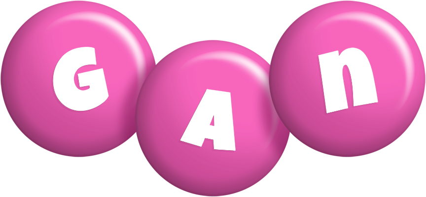 Gan candy-pink logo
