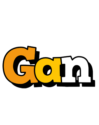 Gan cartoon logo