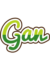 Gan golfing logo