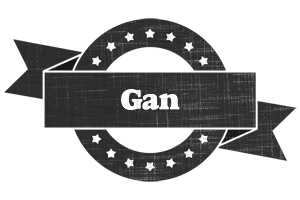 Gan grunge logo