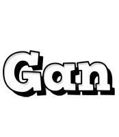 Gan snowing logo