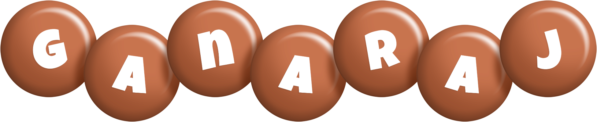 Ganaraj candy-brown logo