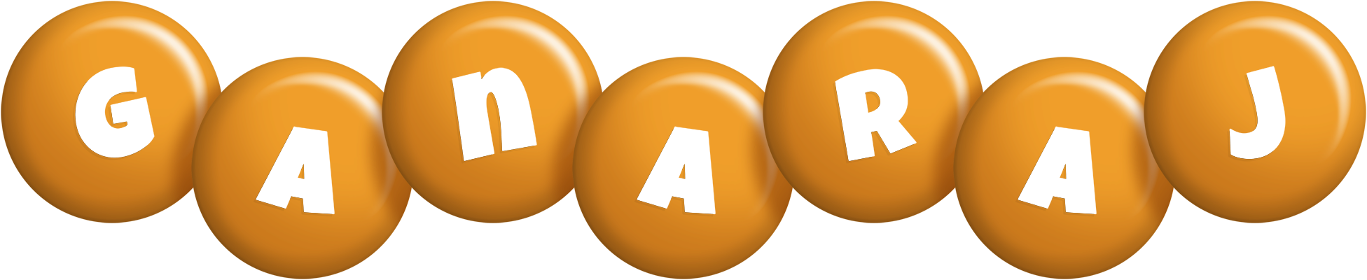 Ganaraj candy-orange logo
