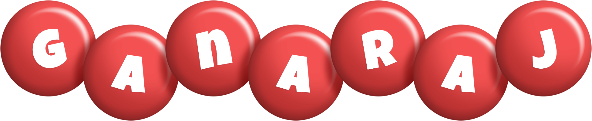 Ganaraj candy-red logo