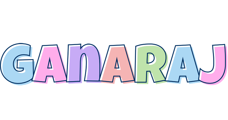 Ganaraj pastel logo