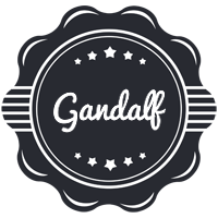 Gandalf badge logo