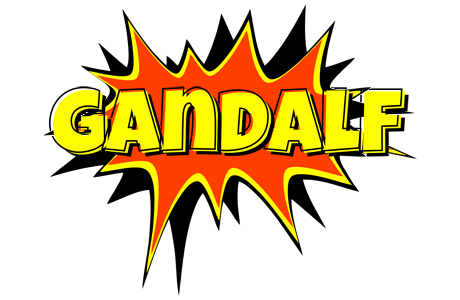 Gandalf bazinga logo