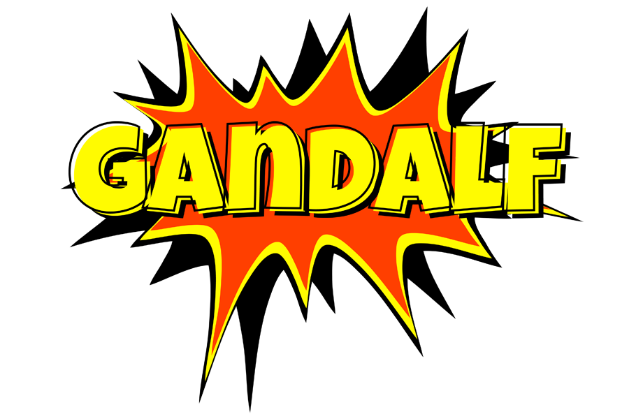 Gandalf bazinga logo