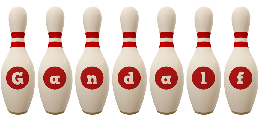 Gandalf bowling-pin logo