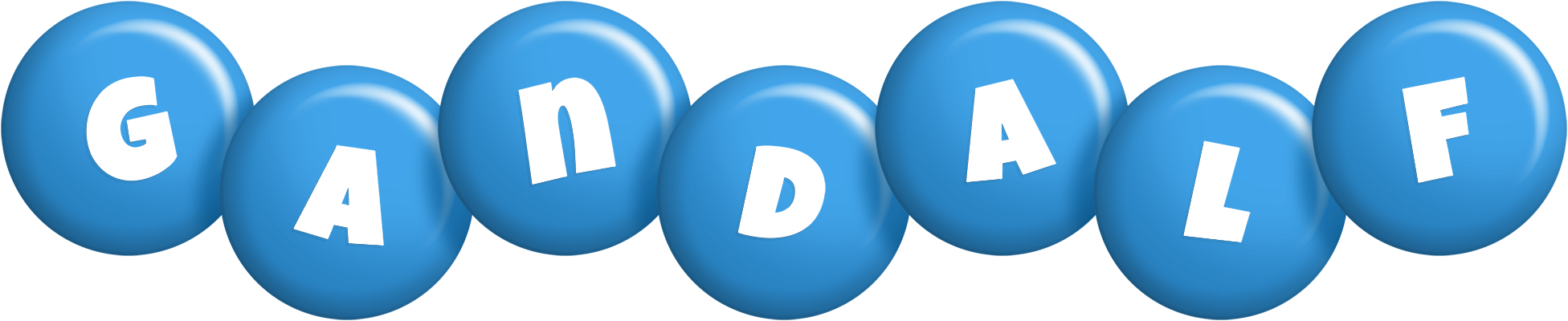 Gandalf candy-blue logo