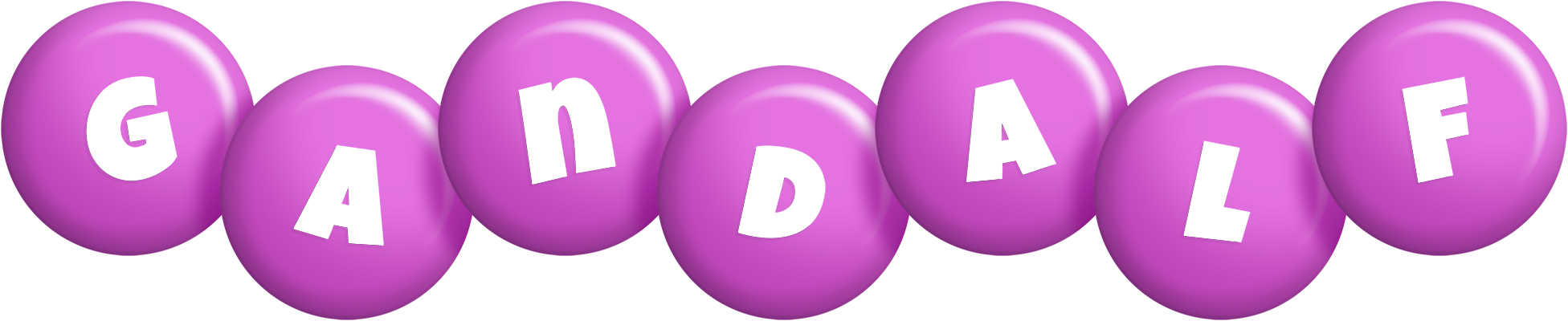 Gandalf candy-purple logo