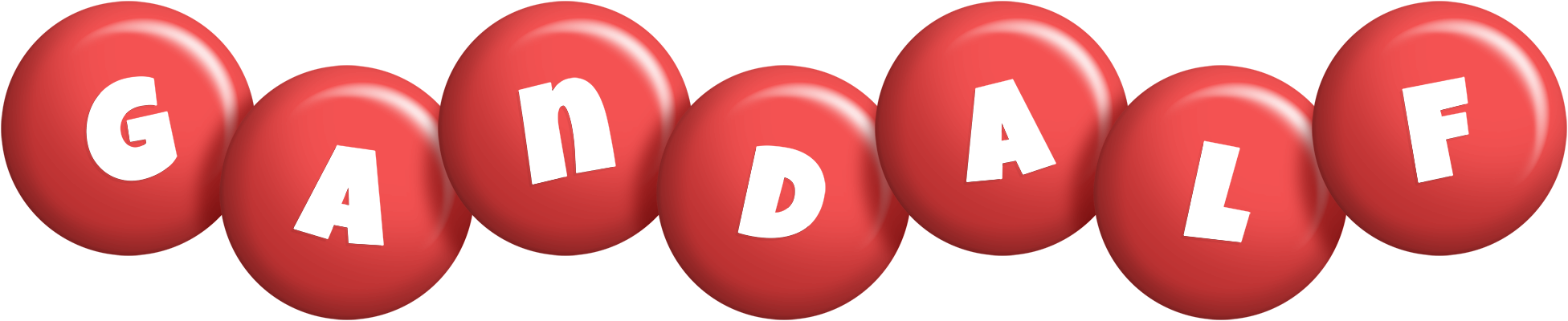 Gandalf candy-red logo
