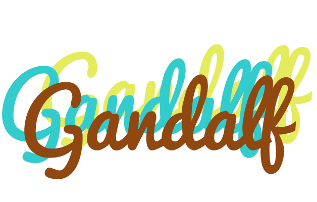 Gandalf cupcake logo