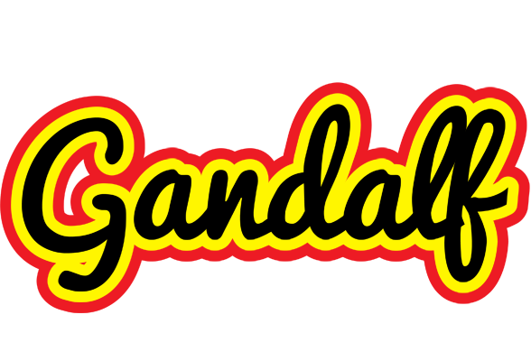 Gandalf flaming logo