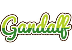 Gandalf golfing logo
