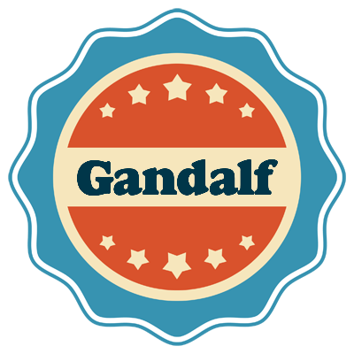 Gandalf labels logo