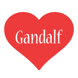 Gandalf love logo