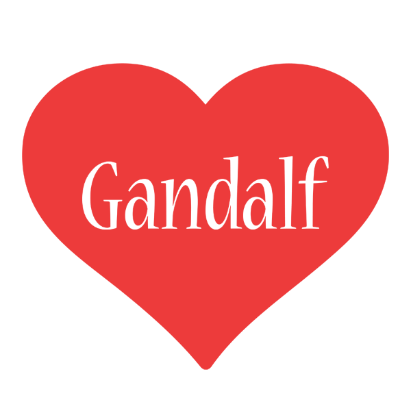 Gandalf love logo