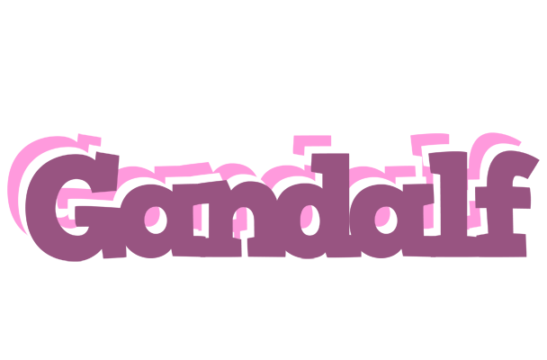 Gandalf relaxing logo