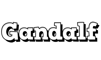 Gandalf snowing logo