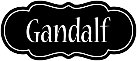 Gandalf welcome logo