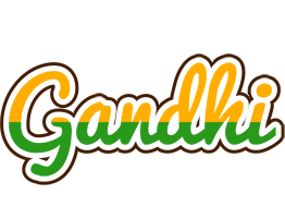 Gandhi banana logo