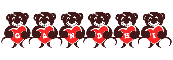 Gandhi bear logo