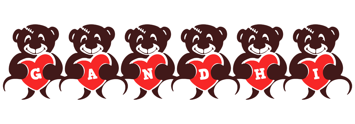 Gandhi bear logo