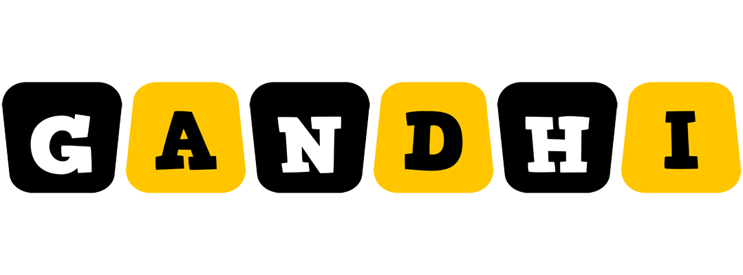 Gandhi boots logo