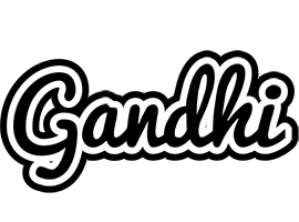 Gandhi chess logo