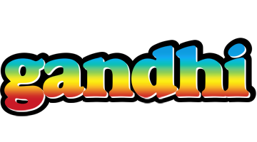 Gandhi color logo