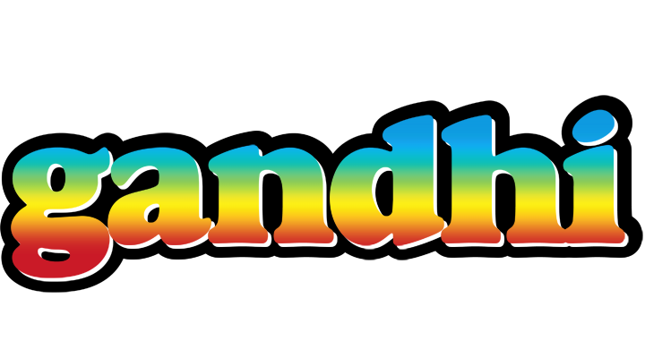 Gandhi color logo