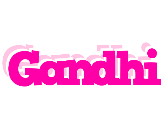 Gandhi dancing logo