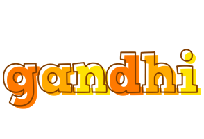 Gandhi desert logo