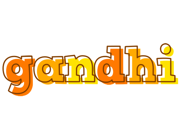 Gandhi desert logo