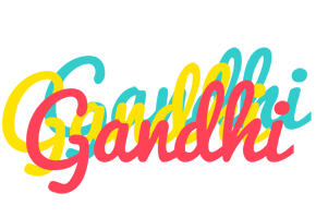 Gandhi disco logo